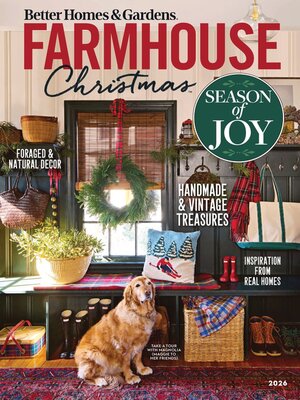 cover image of Better Homes & Gardens Farmhouse Christmas